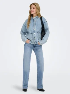 ONLJUICY Lav midje Wide Leg Fit Jeans