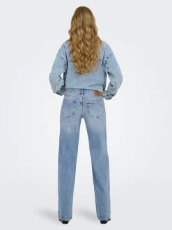 ONLJUICY Lav midje Wide Leg Fit Jeans