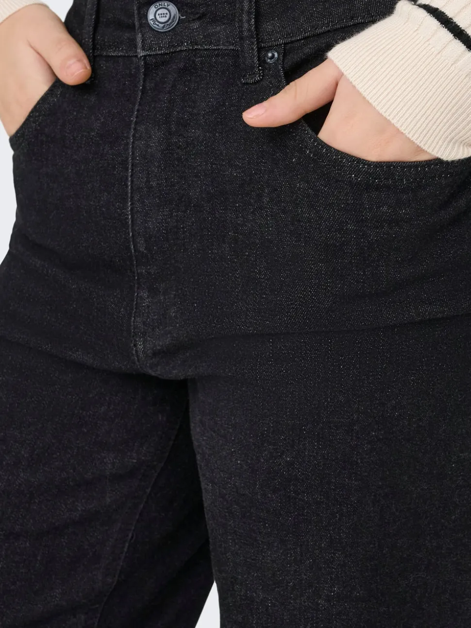 ONLJUICYHIGH Høy midje Wide Leg Fit Jeans