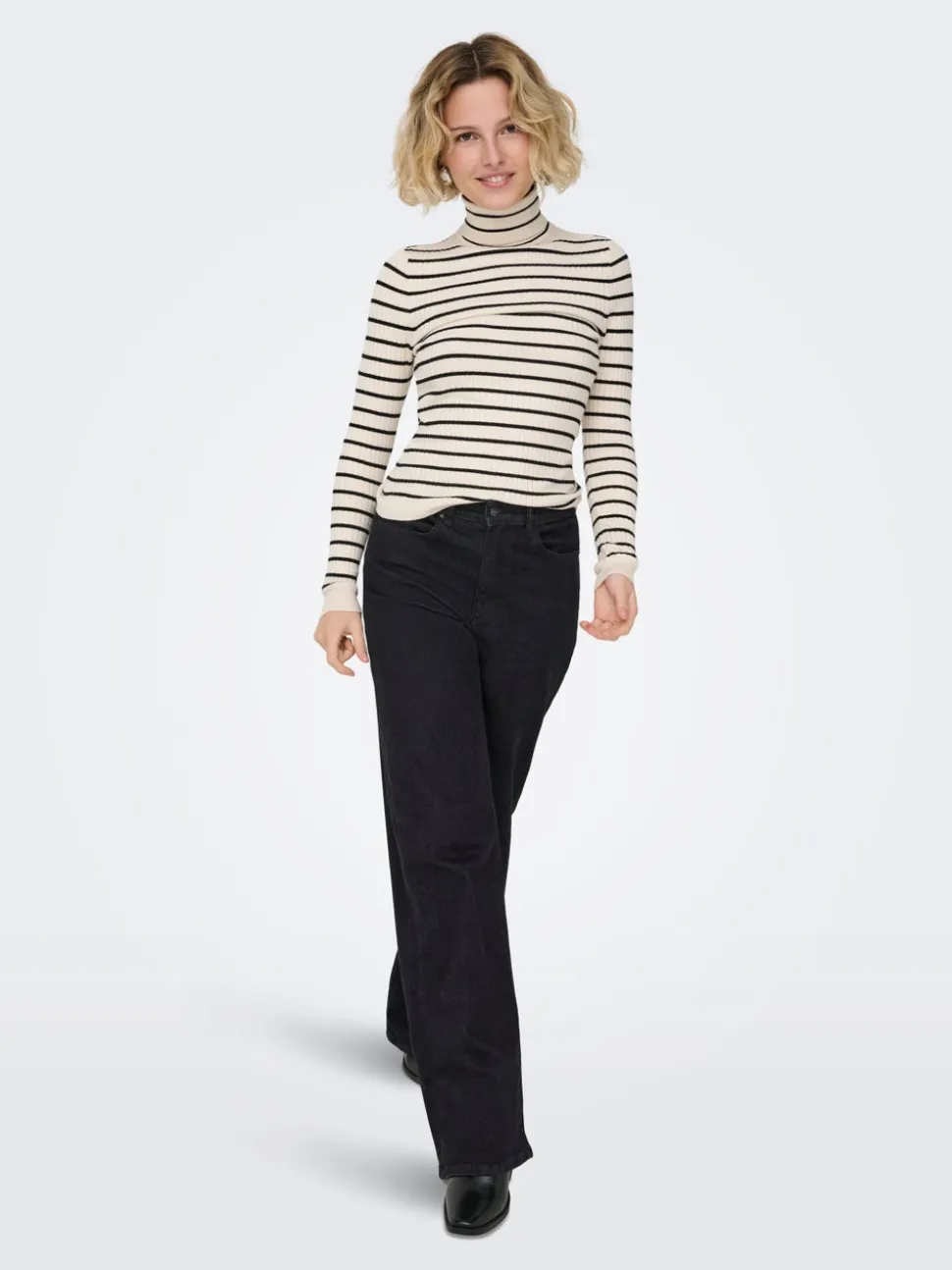 ONLJUICYHIGH Høy midje Wide Leg Fit Jeans
