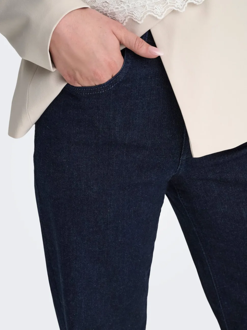 ONLJUICYHIGH Høy midje Wide Leg Fit Jeans