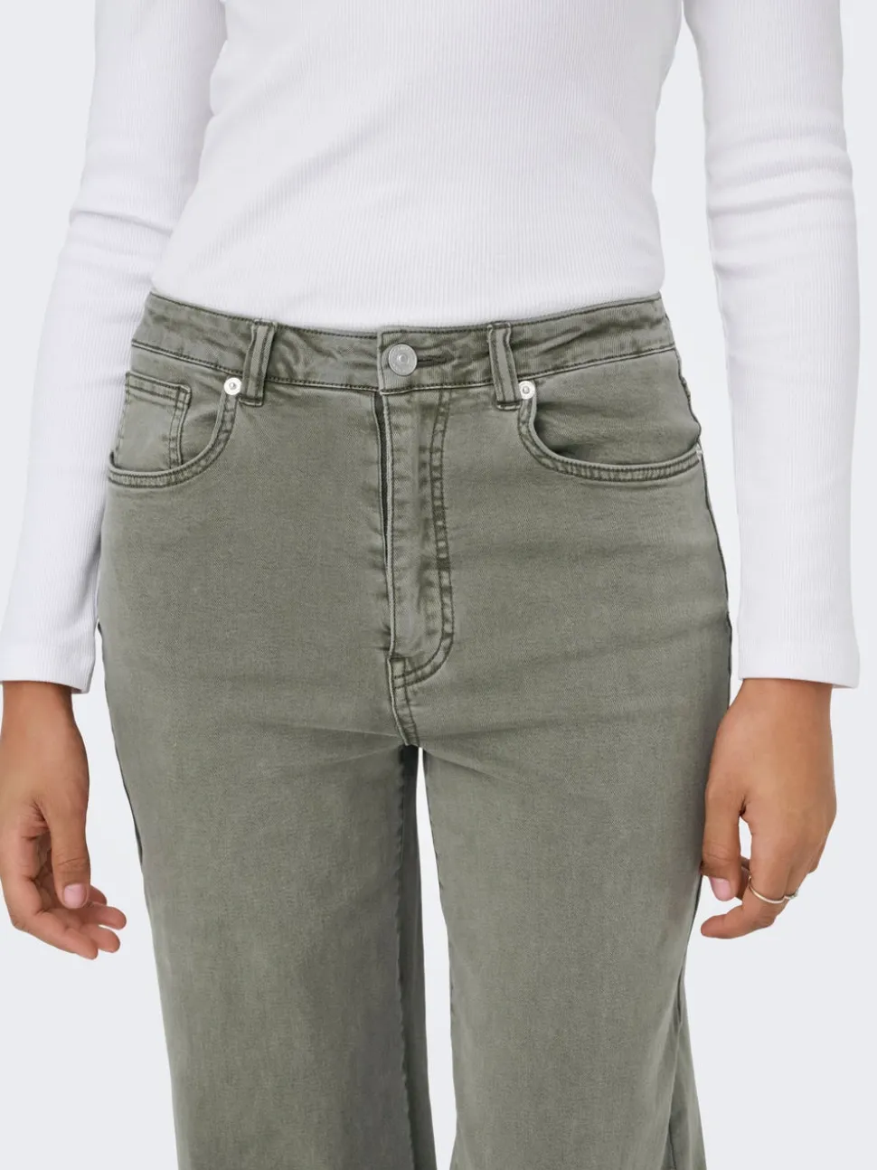 ONLJUICY-MISSOURI Wide Leg Fit Bukser med vide ben