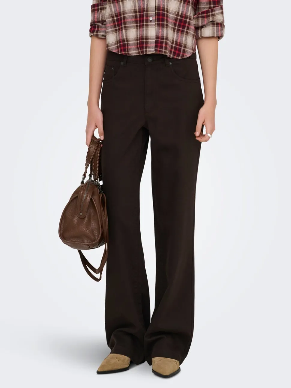 ONLJUICY-SOFT Wide Leg Fit Bukser med vide ben