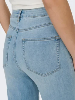 ONLJUICY-WAUW Høy midje Wide Leg Fit Jeans
