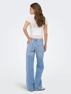 ONLJULLES Lav midje Wide Leg Fit Jeans