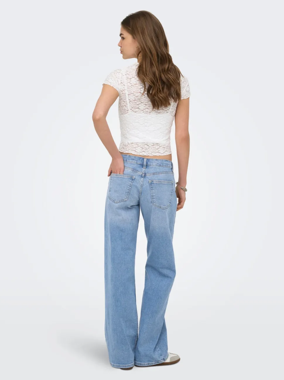 ONLJULLES Lav midje Wide Leg Fit Jeans