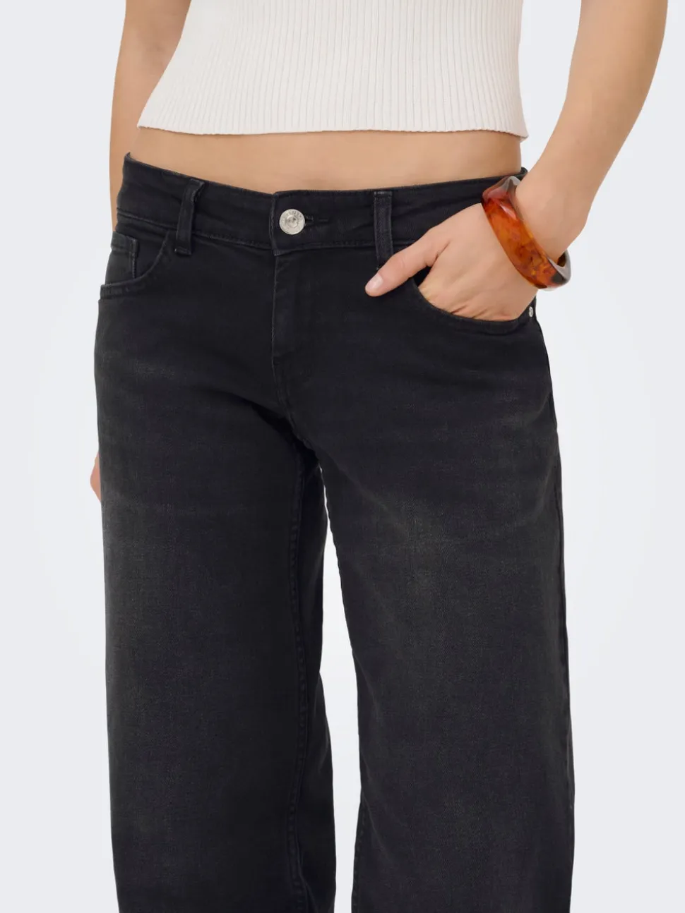 ONLJULLES Superlav midje Wide Leg Fit Jeans