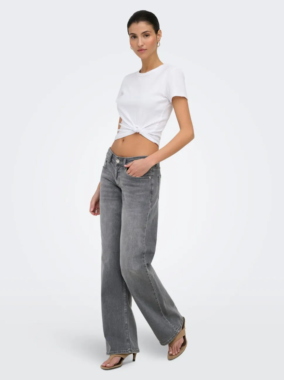 ONLJULLES Superlav midje Wide Leg Fit Jeans