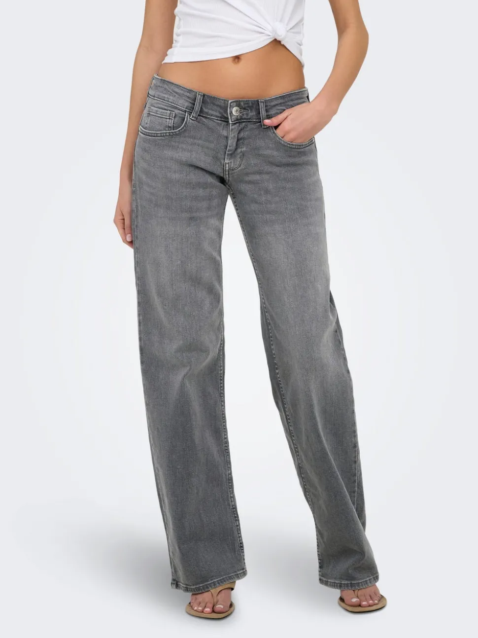 ONLJULLES Superlav midje Wide Leg Fit Jeans