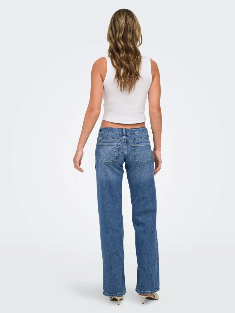ONLJULLES Superlav midje Wide Leg Fit Jeans