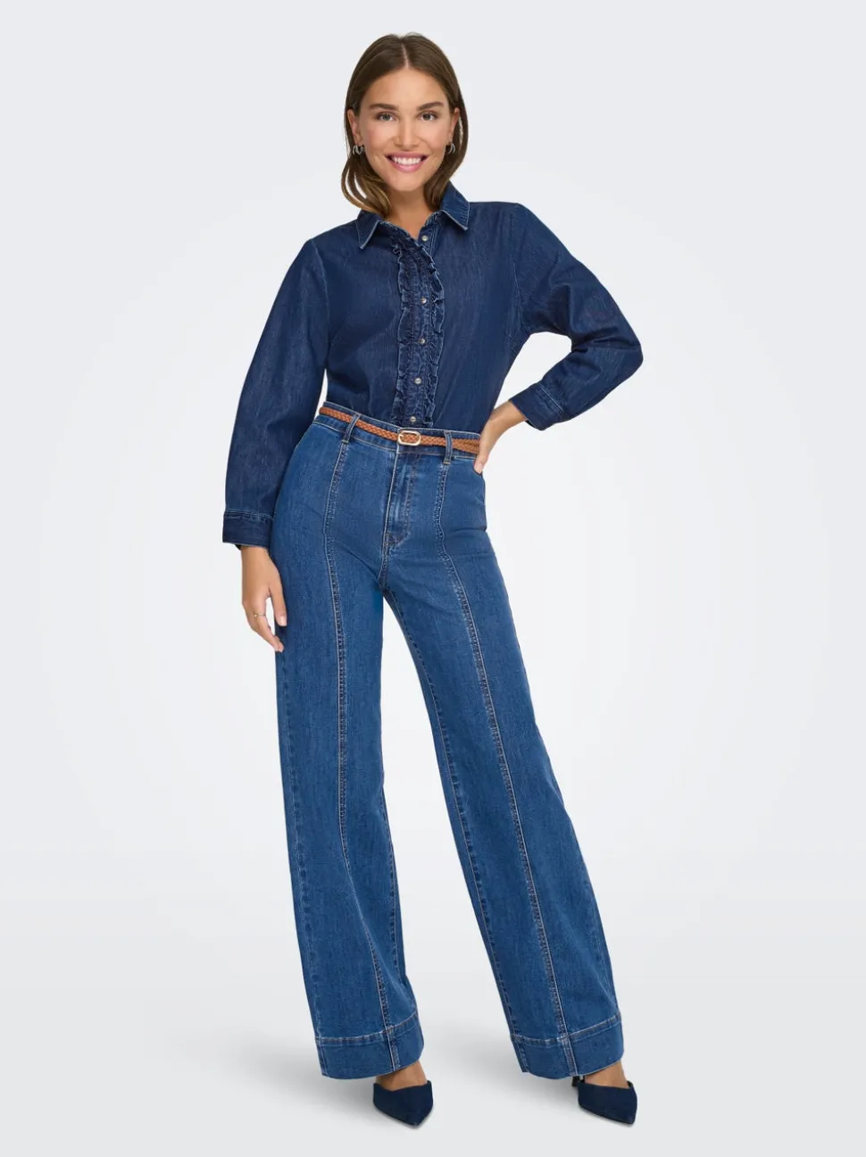 ONLKAYA Denimskjorte