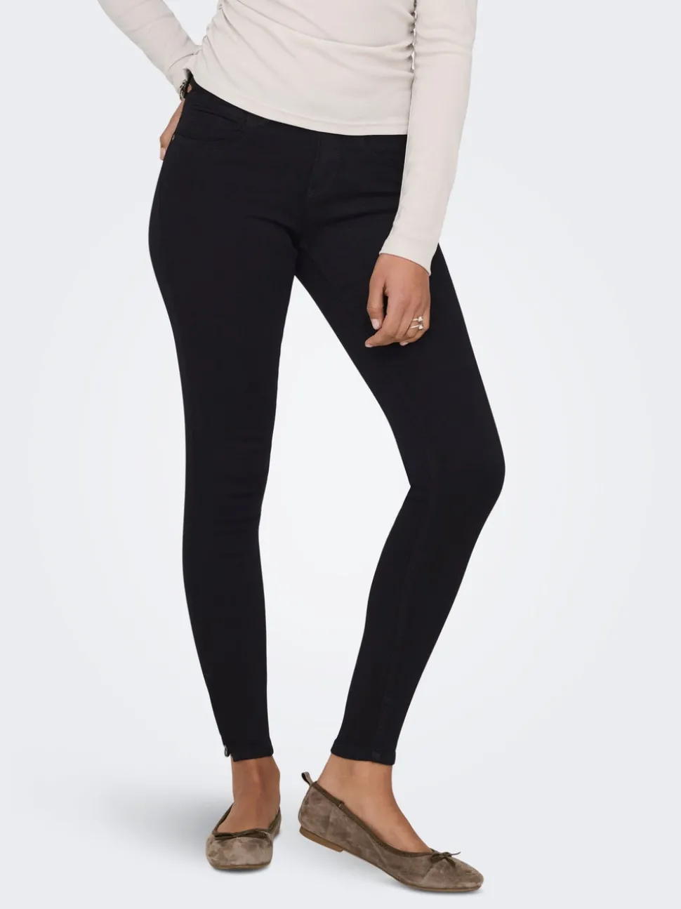 ONLKENDELL Middels høy midje Skinny Fit Ankellengde Jeans