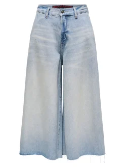 ONLLA Høy midje Wide Leg Fit Lang Jeans