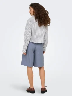 ONLLINDA Høy midje Loose fit Bermudashorts