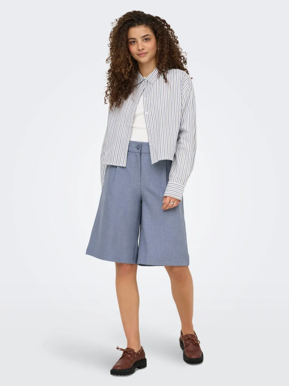 ONLLINDA Høy midje Loose fit Bermudashorts