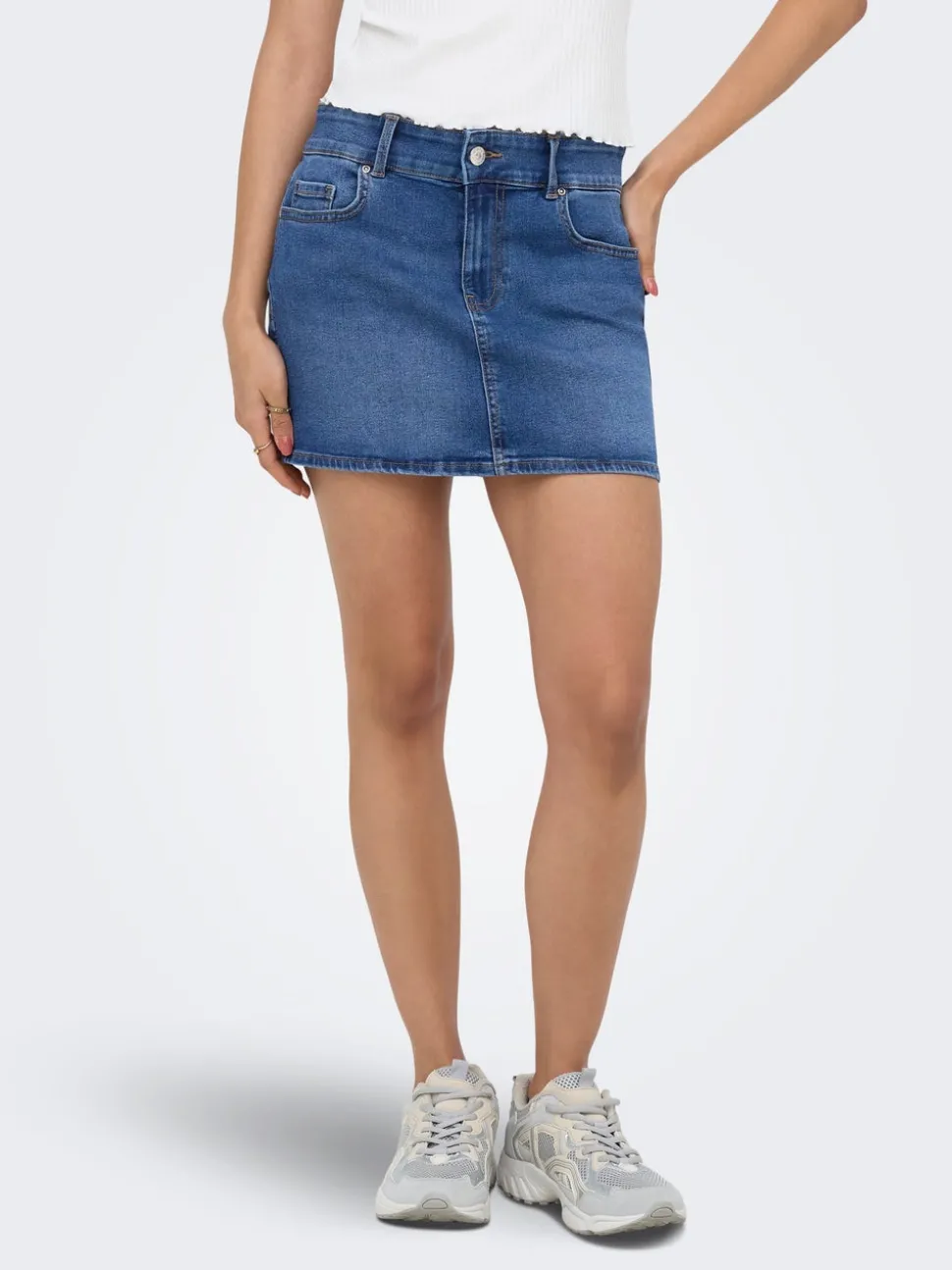 ONLLOLA Denimskjørt Miniskjørt