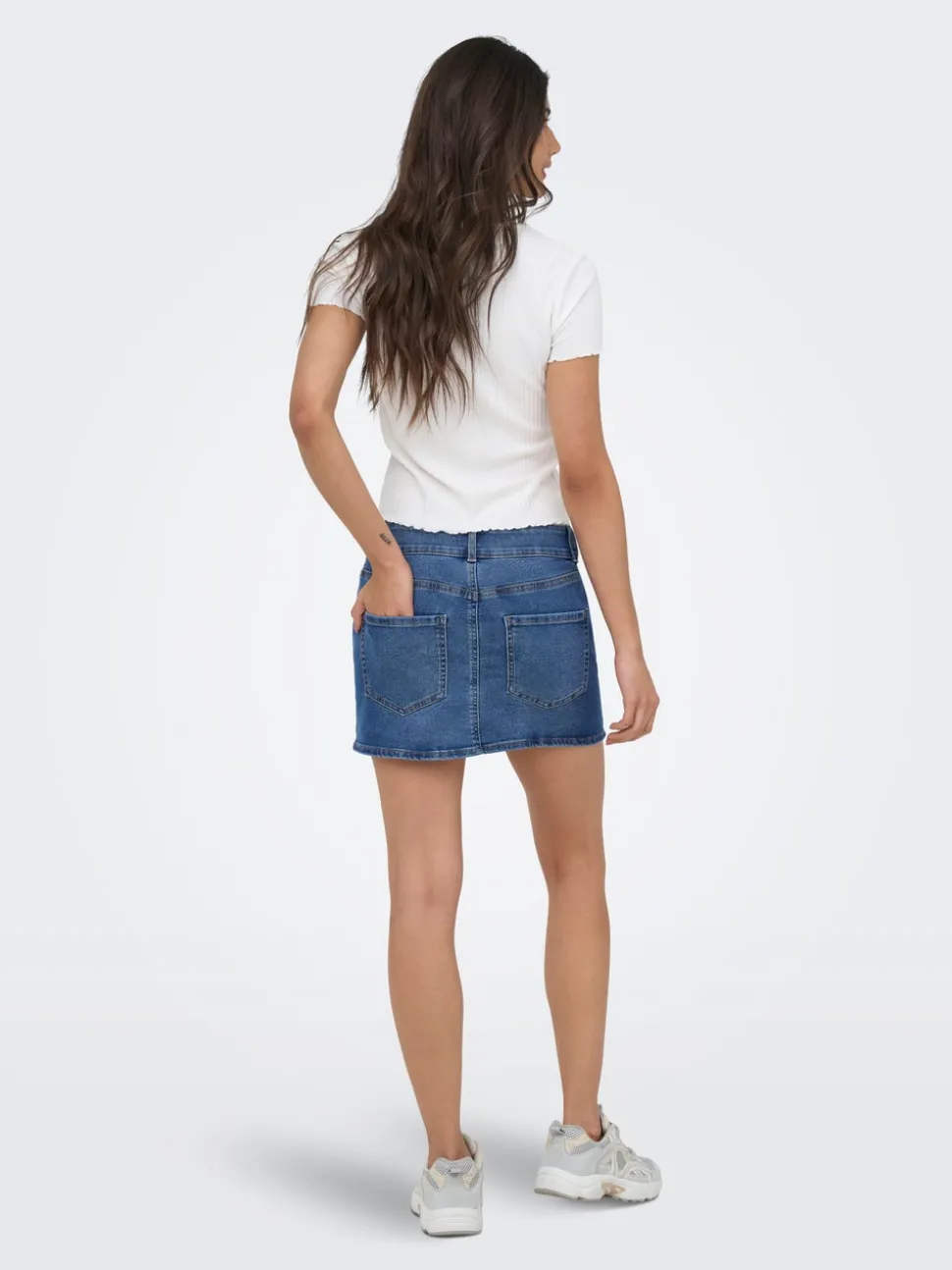 ONLLOLA Denimskjørt Miniskjørt