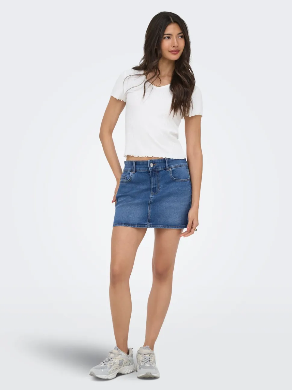 ONLLOLA Denimskjørt Miniskjørt