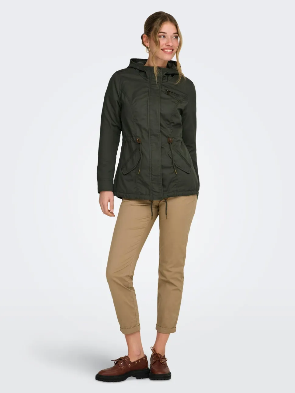ONLLORCA Lang parkas