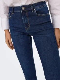 ONLLOUIE Middels høy midje Slim Fit Jeans