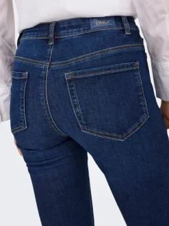 ONLLOUIE Middels høy midje Slim Fit Jeans