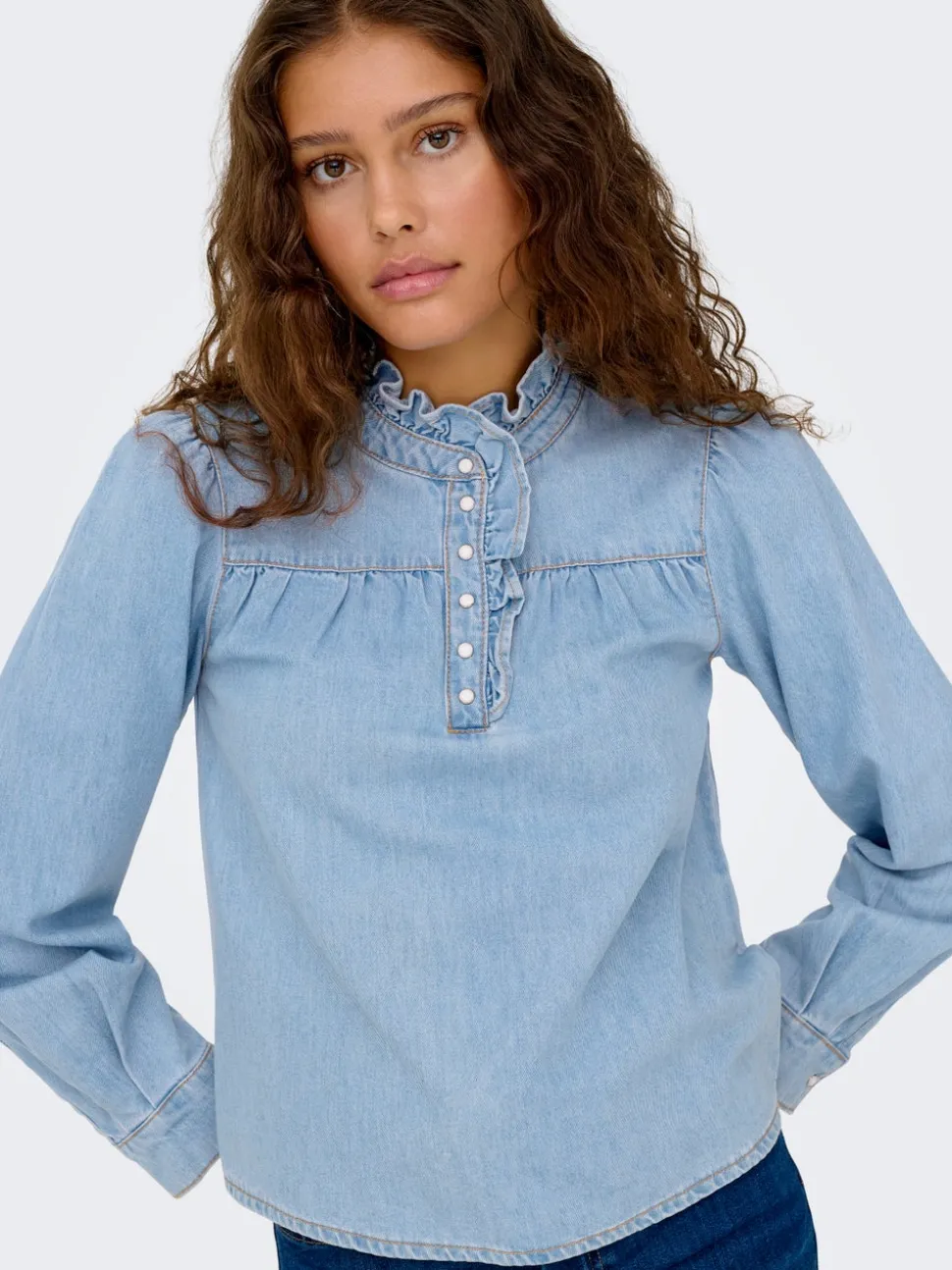 ONLLUCIA Denimskjorte