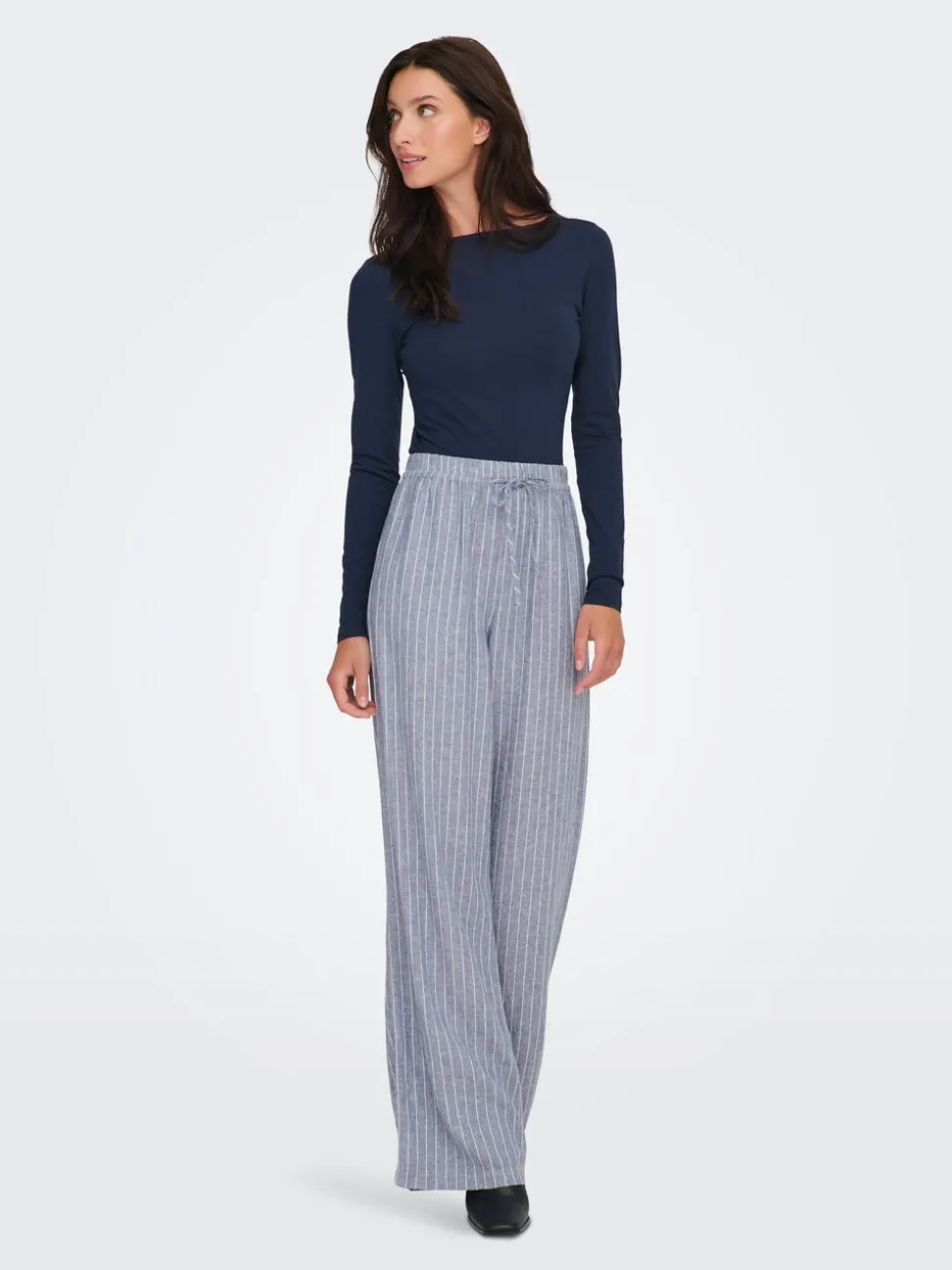 ONLLUDO Loose fit Lin Bukser