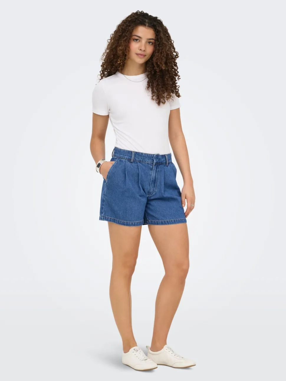 ONLLUKA Middels høy midje Loose fit Denimshorts