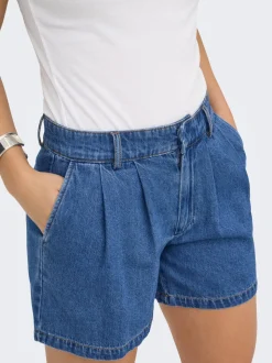 ONLLUKA Middels høy midje Loose fit Denimshorts