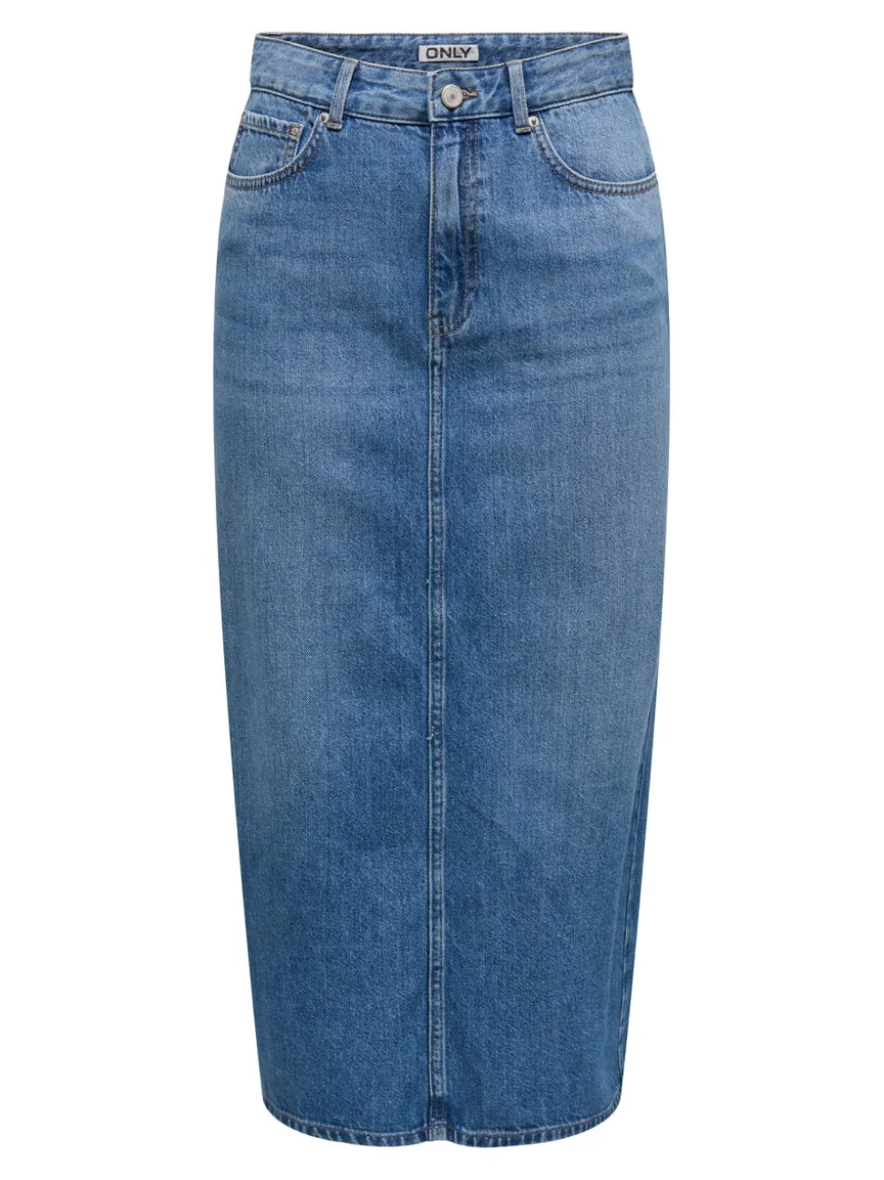 ONLLUMI Denim Denimskjørt Midiskjørt