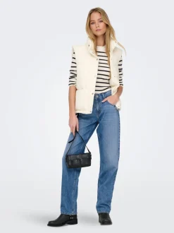 ONLLUMI Middels høy midje Mom Fit Jeans