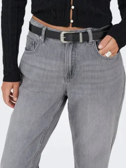 ONLLUMI Middels høy midje Mom Fit Jeans