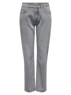 ONLLUMI Middels høy midje Mom Fit Jeans