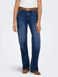 ONLLUNA Høy midje Wide Leg Fit Jeans