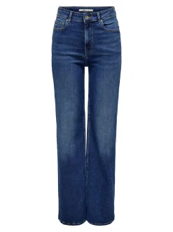 ONLLUNA Høy midje Wide Leg Fit Jeans