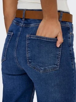 ONLLUNA Høy midje Wide Leg Fit Jeans
