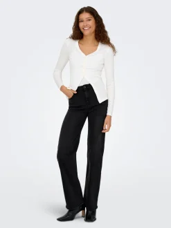 ONLLUNA Høy midje Wide Leg Fit Jeans