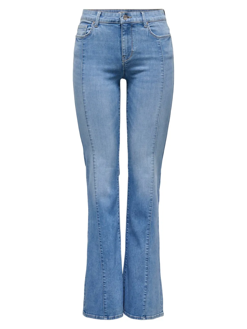 ONLLUSH Middels høy midje Retro Flared Fit Jeans