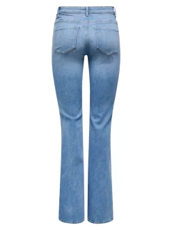 ONLLUSH Superlav midje Retro Flared Fit Jeans