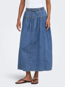 ONLLYRA Denimskjørt Langt skjørt