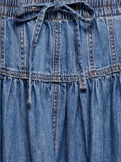 ONLLYRA Denimskjørt Langt skjørt