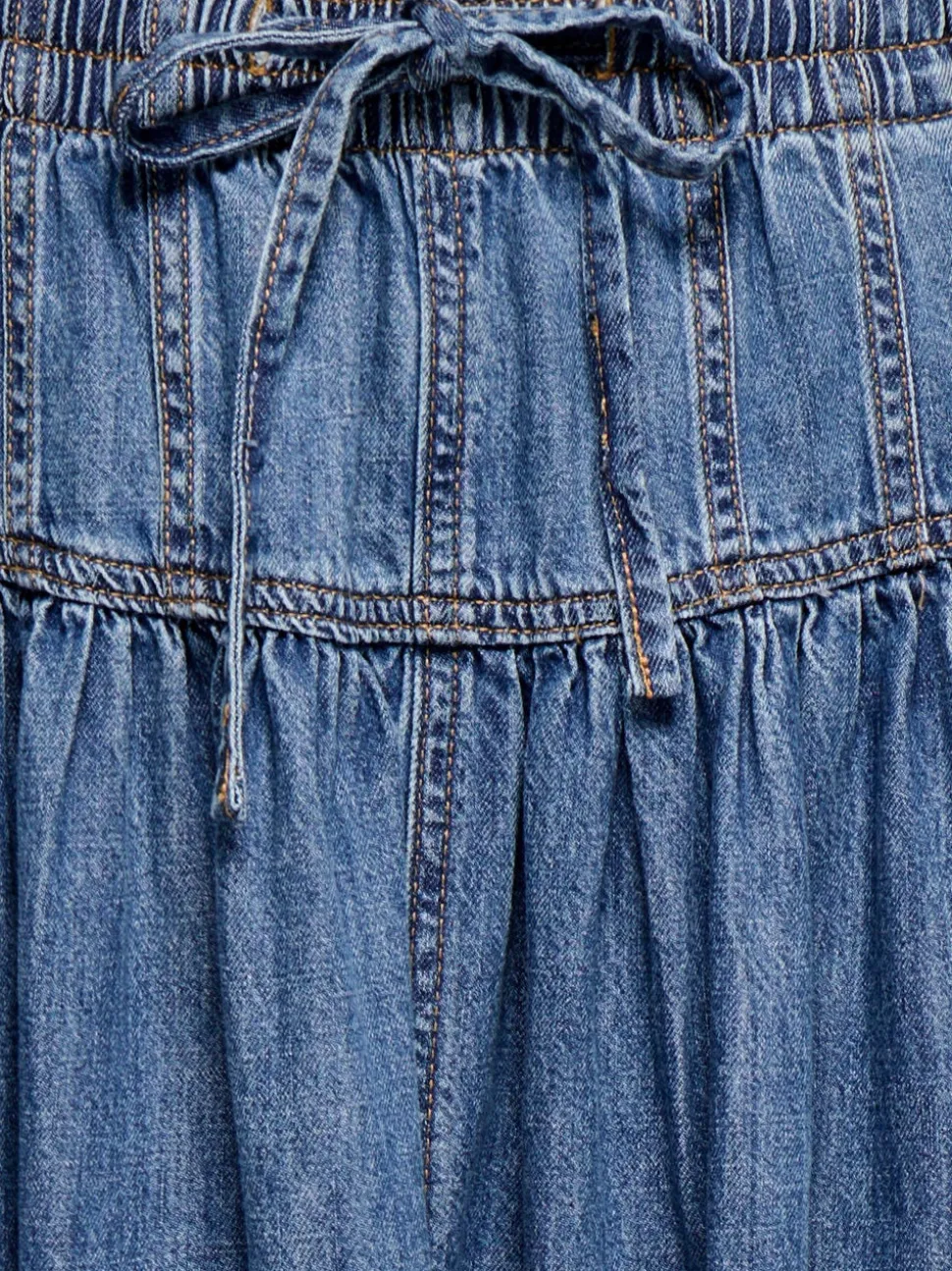 ONLLYRA Denimskjørt Langt skjørt