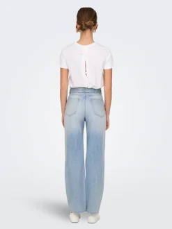 ONLMADDIE Høy midje Wide Leg Fit Jeans