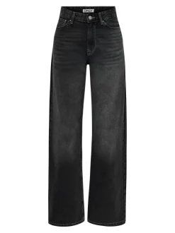 ONLMADDIE-O Høy midje Wide Leg Fit Jeans