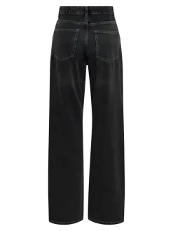 ONLMADDIE-O Høy midje Wide Leg Fit Jeans