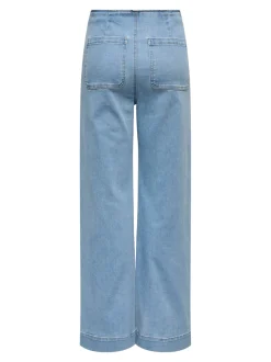 ONLMADELINE Høy midje Wide Leg Fit Jeans