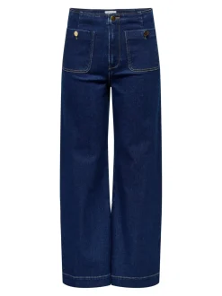 ONLMADELINE Høy midje Wide Leg Fit Jeans
