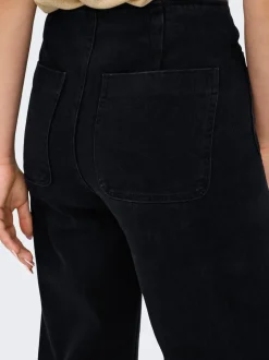 ONLMADELINE Høy midje Wide Leg Fit Jeans