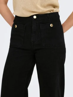 ONLMADELINE Høy midje Wide Leg Fit Jeans