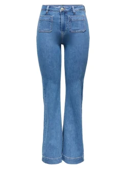 ONLMADISON Høy midje Flared Fit Jeans